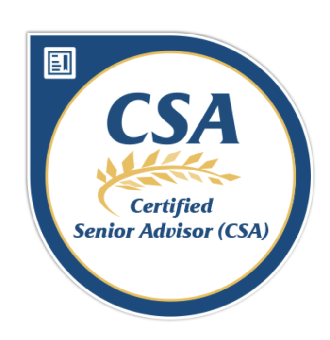 Certified Senior Advisor