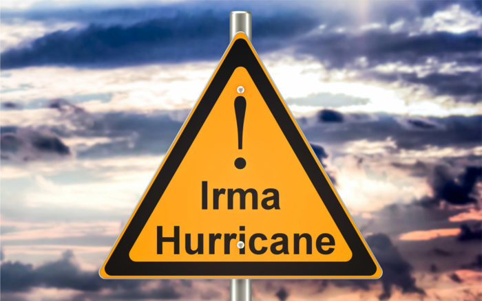 Hurricane Irma Sign